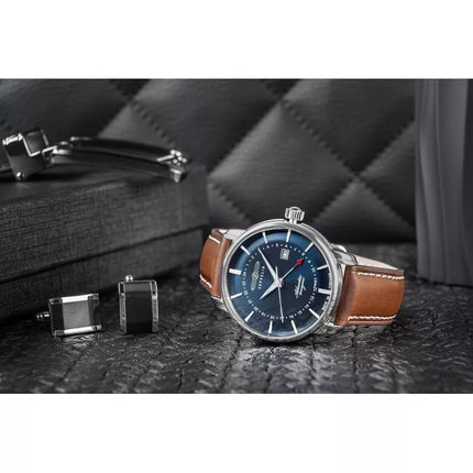 Vyriškas laikrodis ZEPPELIN Atlantic Timezone 8442-3 + DĖŽUTĖ