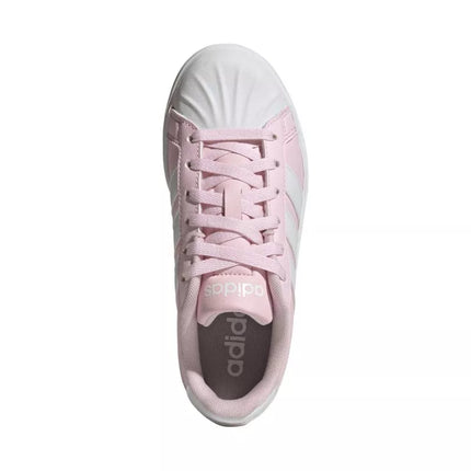 Adidas Streettalk Pink and White Kids' Shoes JQ8609