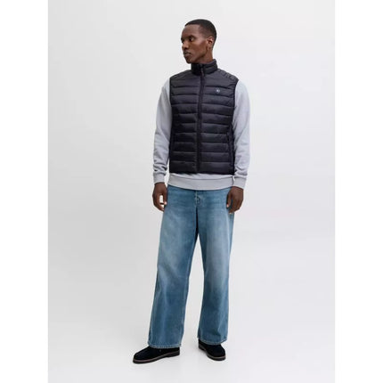 Jack&Jones vyriška liemenė JJEBRADLEY LIGHT BODYWARMER COLLAR NOO 12280973 JUODA
