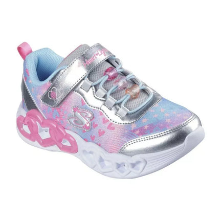 Skechers S-Lights Begalinės širdelių šviesos - Širdelės papuošalai 303261L-SMLT Sidabrinė/Įvairiaspalvė