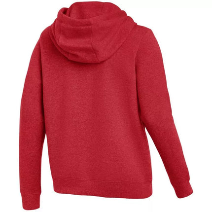 Nike Park 26 Fleecinis džemperis su gobtuvu moterims Raudonas IB1224 657