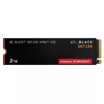 WD Black SN7100 2TB M.2 NVMe SSD WDS200T4X0E