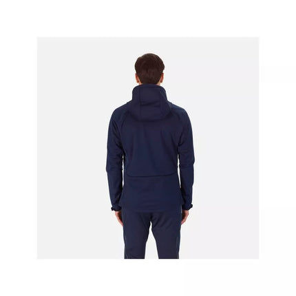 ROSSIGNOL Softshell Hoodie Jacket Jkt Navy Blue