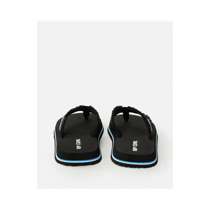 RIP CURL Chiba Open Toe Flip-Flops - Black