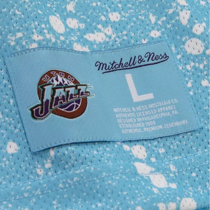 Mitchell & Ness NBA Utah Jazz Vyriški berankoviai sportiniai marškinėliai