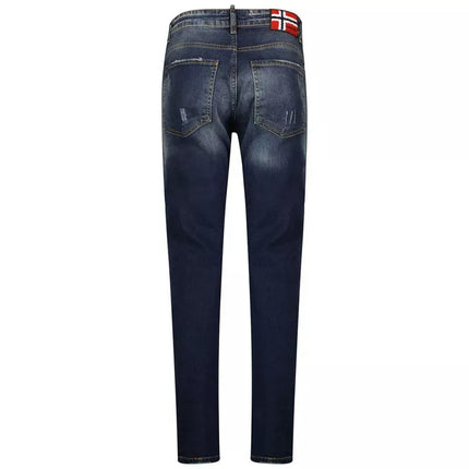 Geographical Norway MOD 201 EO MEN 2614 vyriški džinsai, mėlyni (SW5423H/GNO/Blue)