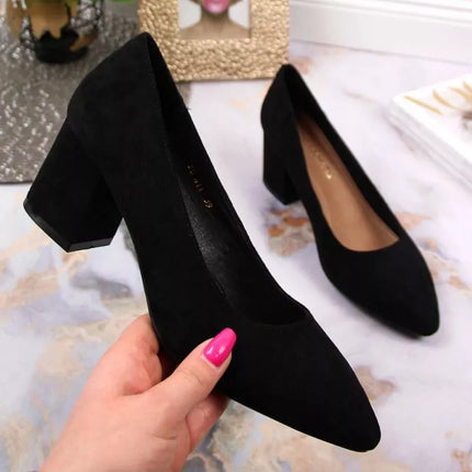 Sergio Leone W SK358A black high heel pumps