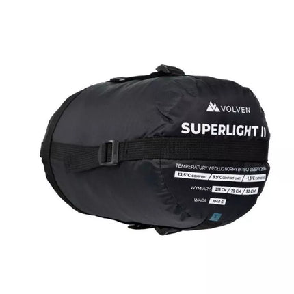 Volven Superlight II Travel Sleeping Bag - Olive Left