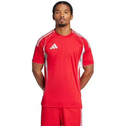 adidas Tiro 25 Varžybų vyriški marškinėliai raudoni JP4734