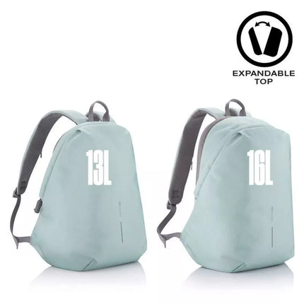XD DESIGN ANTI-THEFT BACKPACK BOBBY SOFT GREEN P/N: P705.797