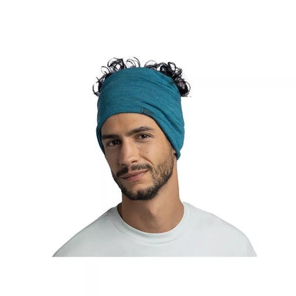 BUFF MERINO LIGHTWEIGHT SOLID SOLID TEAL bandana