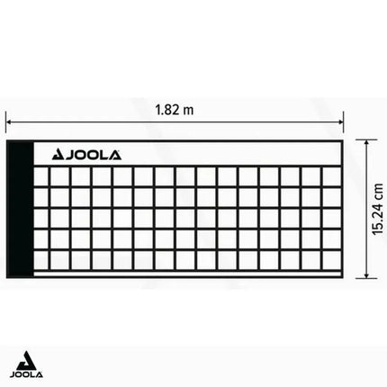 JOOLA WX ALUMINUM TABLE TENNIS NET