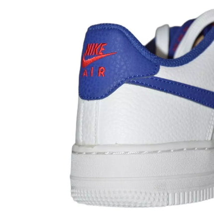 Nike Air Force 1 moteriški batai, balti / tamsiai karališkos mėlynos - CT3839-101