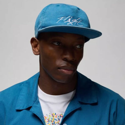 Air Jordan Flight Pro Nestruktūrinė Industria Mėlyna Snapback Kepurė - FV5300-457