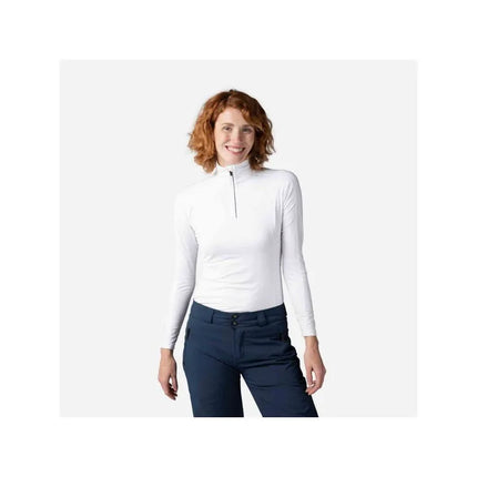 Rossignol W Classique 1/2 Zip Sweatshirt White
