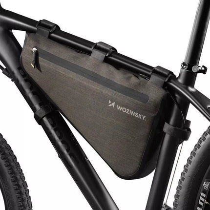 Wozinsky Bicycle Frame Bag 3.5L Gray (WBB15BK)