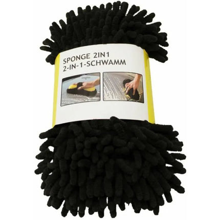 DUNLOP 2-IN-1 MICROFIBER CAR WASHING SPONGE