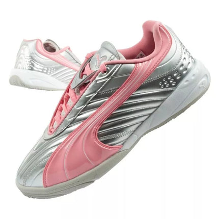 Madingi jaunimo sportiniai bateliai Puma V-S2 Goalgetter, sidabriniai