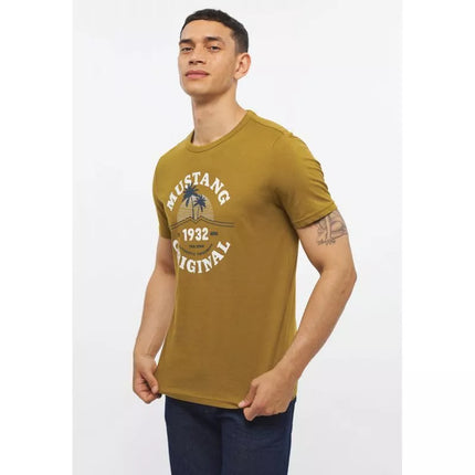 Mustang Alex C Spausdintas Marškinėliai M 1012520 6370