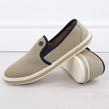 Vyriškos smėlio spalvos espadrilės Bugatti 321-ASP61-6900