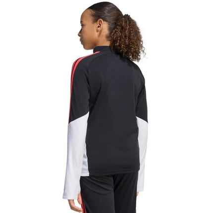 adidas Tiro 26 Competition Training Top Kids Sweatshirt Black, White, and Red KC3783