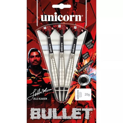 Minkštos galinės strėlytės Unicorn Bullet Nerūdijančio Plieno - Jelle Klaasen 20g:23531