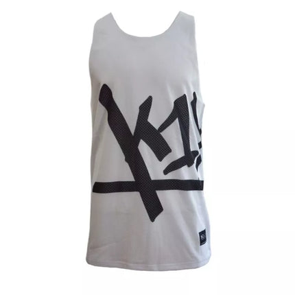 K1X Vyriškas džersis Bl Mesh White krepšinio marškinėliai - 6031479