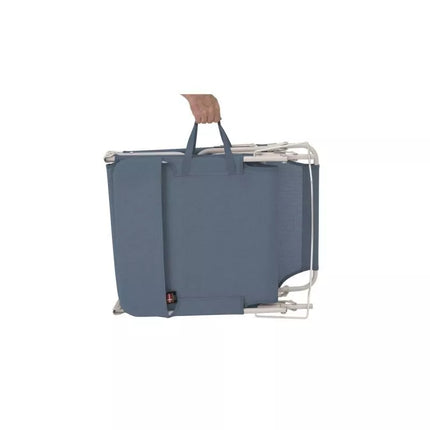 Outwell Tenby 3-Leg Camping Lounger Blue