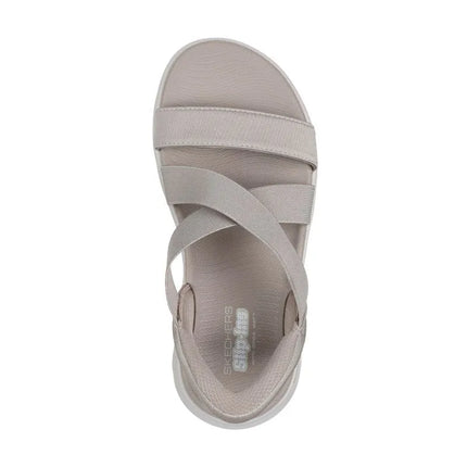 Skechers moteriškos basutės GO WALK FLEX SANDAL GLIMMER UP 141489 TPE