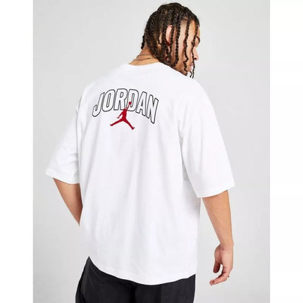 Men's Air Jordan Brooklyn Arch Logo T-shirt White - II2344-100
