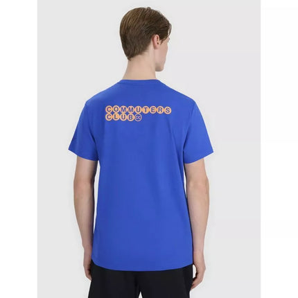Men's regular printed T-shirt 4F 4FWSS25TTSHM2239-36S