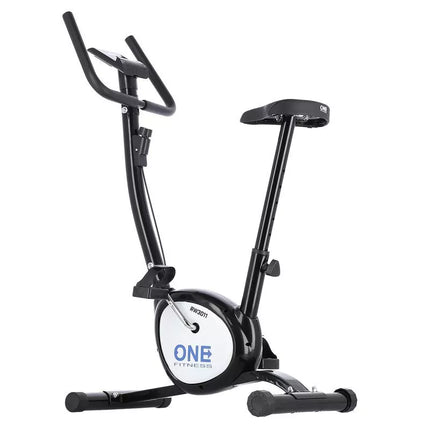 One Fitness RW3011 black mechanical bike