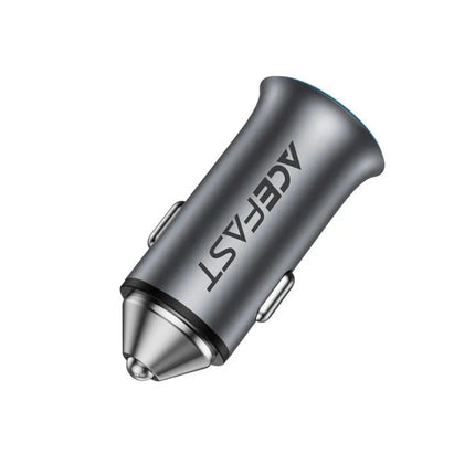 Automobilinis įkroviklis Acefast B16 95W USB-A + USB-C – pilkas
