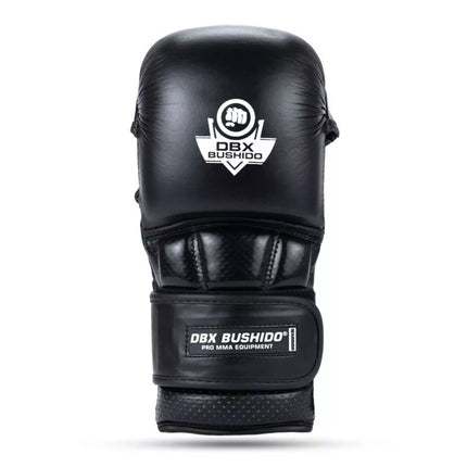 MMA treniruočių pirštinės M - Warrior Black - LegacySeries
