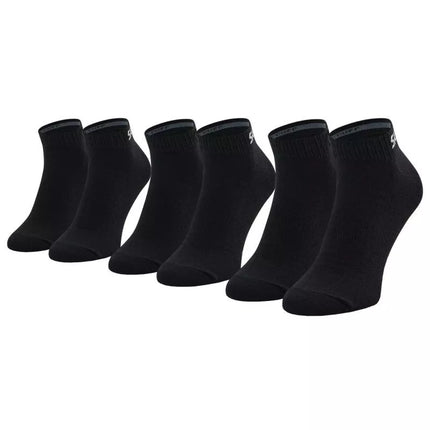 Skechers 3PPK Mesh Ventilation Socks SK43022-9999 Black 35-38