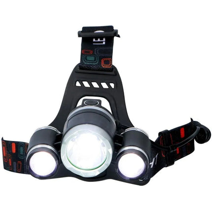 GRUNDIG DELUXE 1 LED and 2 COB TOURIST HEADLAMP