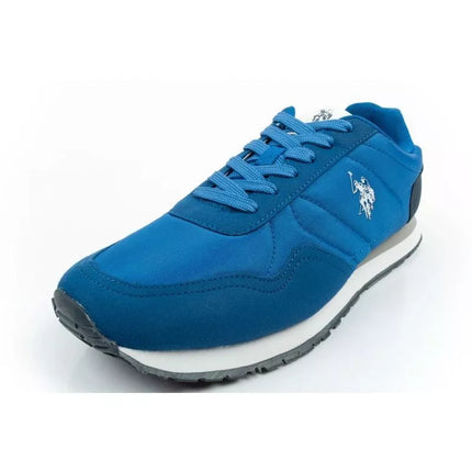 US Polo Assn sports shoes sneakers men's fashionable comfortable blue
