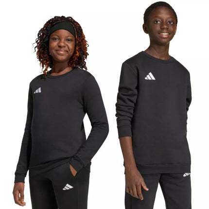 adidas Entrada 26 vaikiškas džemperis juodas JZ6554