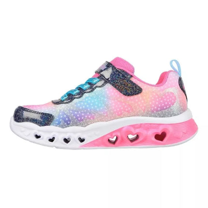 Skechers S-Lights Flutter Heart Lights - Simply Love 302315L-NVMT Navy/Multi