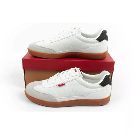 Levi's women's sports shoes sneakers Jackson fashionable white sneakers