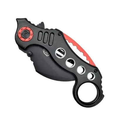 SCK Steel Claw Knives Karambit K29 Black and Red