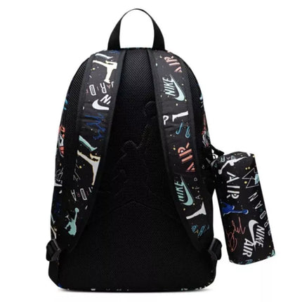 Air Jordan juoda sportinė mokyklinė kuprinė su rašikline - 9B0503-F69