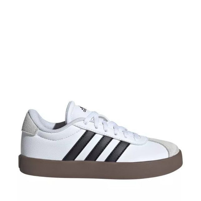 Adidas VL Court 3.0 vaikiški bateliai balti ID9062