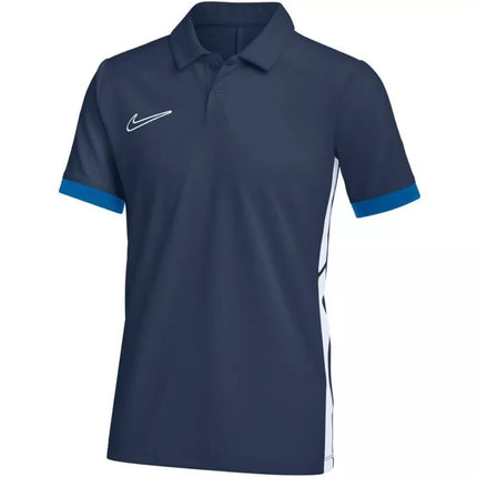 Nike Dri-Fit Academy 25 SS Polo Tamsiai Mėlyna Vaikams Marškinėliai FZ9763 410