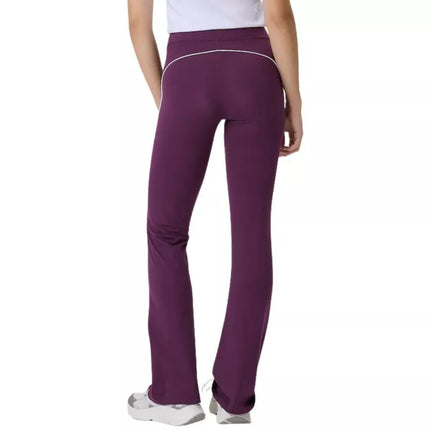 Women's leggings 4F CAS F260 burgundy 4FWSS26TTIGF260 60S