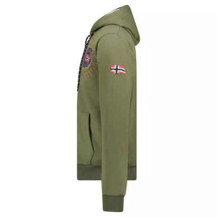 Geographical Norway Geganto DB 100 M džemperis WZ3028H/GN-Kaki