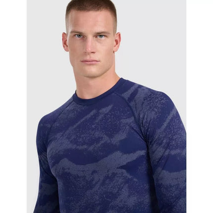 Men's seamless thermal underwear (top) 4F 4FWAW25USEAM227-32A