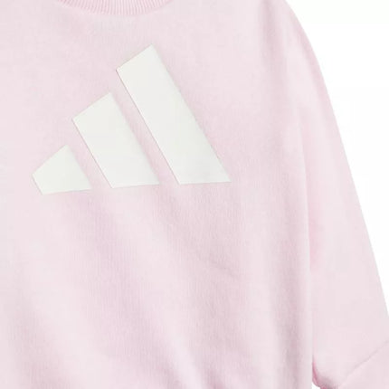 Adidas Essentials Pink Tracksuit for Kids JC9645