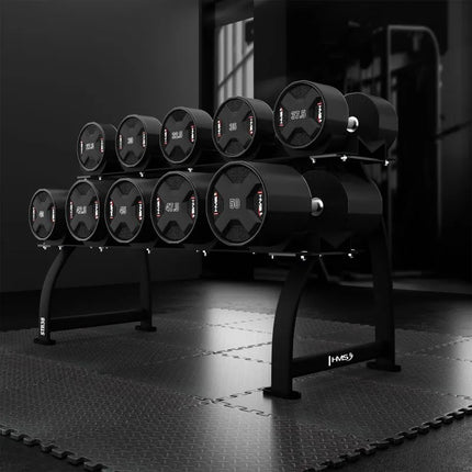 Poliuretaninis hantelis HMS HPC 42,5 kg