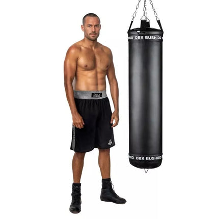 PREMIUM Bokso maišas - SBRX Juodas - Tuščias - 130cm | DBX Bushido